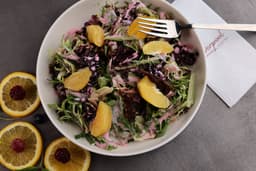 Portakallı Yeşil Salata