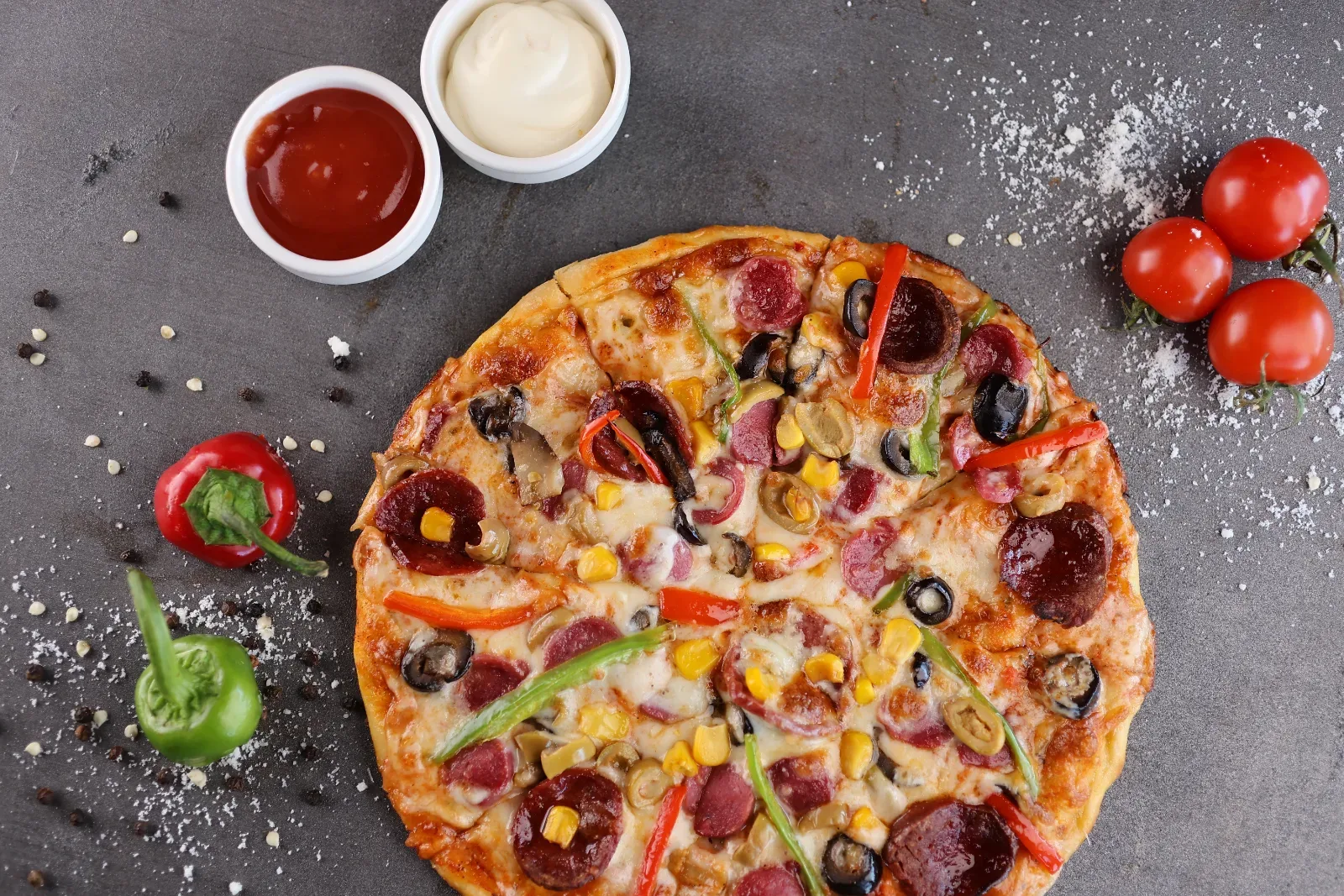 Karışık Mista Pizza