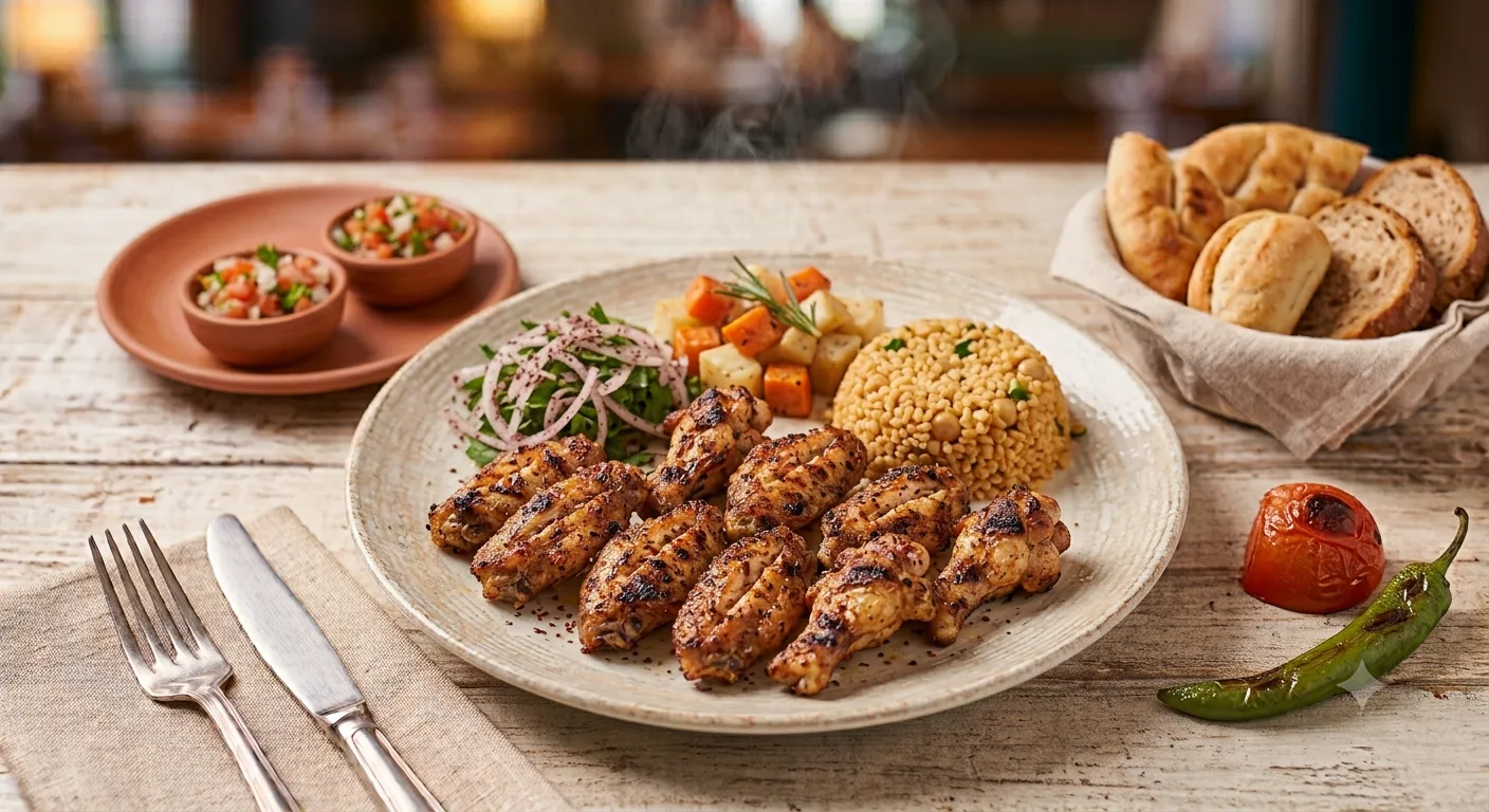 Özel Soslu Tavuk Kanadı