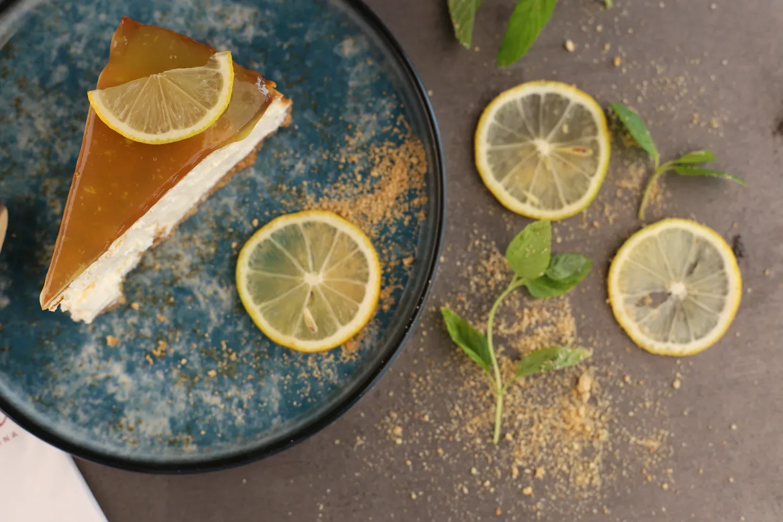 Limonlu-Frambuaz Cheesecake