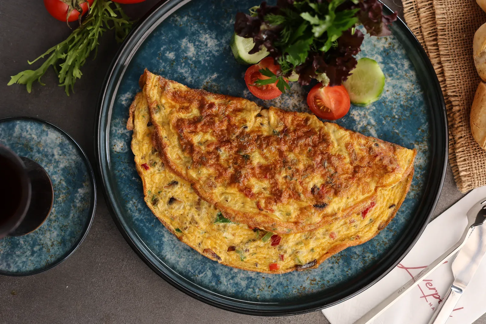Sebzeli Omlet